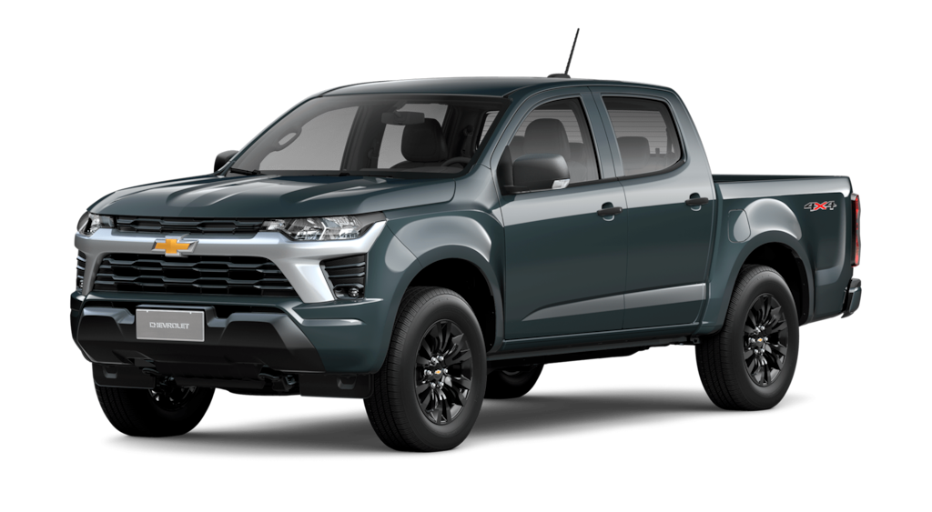 Comprar picape S10 Cabine Dupla WT cinza moss na Chevrolet